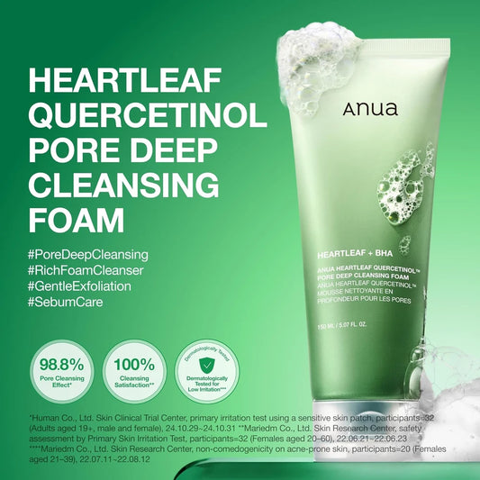 Anua Heartleaf Pore Deep Cleansing Foam