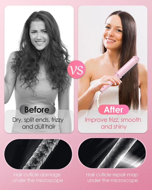 Anti-Frizz Straightening Brush