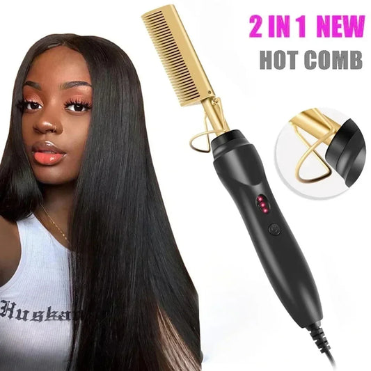 Electric Hair Straightening Brush